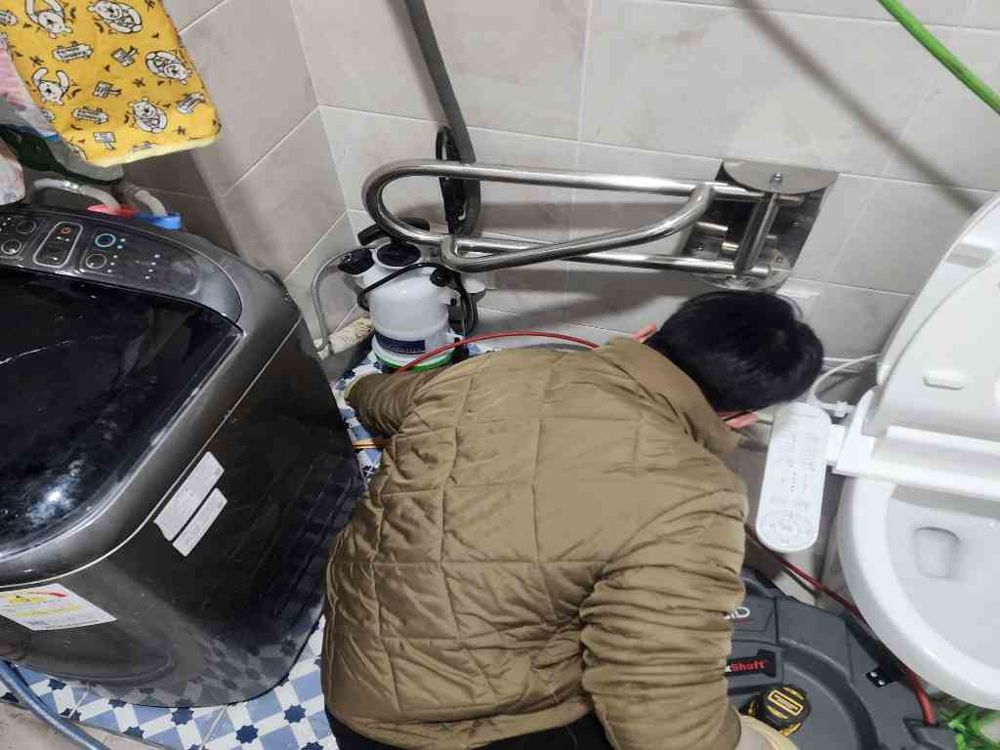 성남 욕실·세탁기 배수 막힘 작업